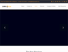 Tablet Screenshot of linkingroupbd.com